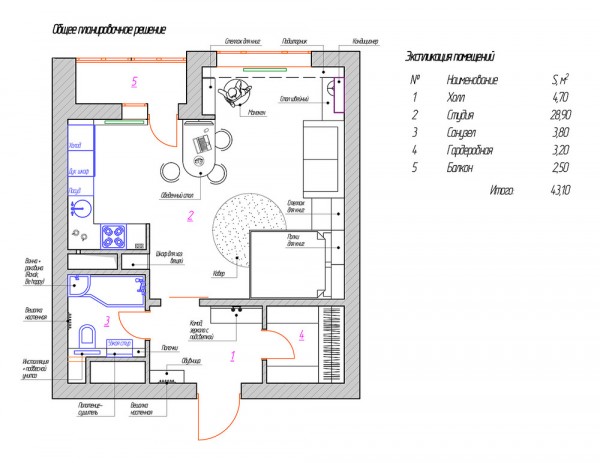 4 Mẫu thiết kế nội thất chung cư nhỏ và đẹp dưới 50m2