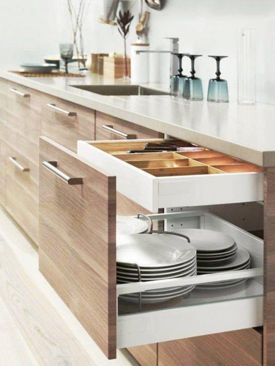 Tủ bếp hiện đại giải pháp hoàn hảo giúp kiệm tối đa không gian lưu trữ mau tu bep hien dai 14