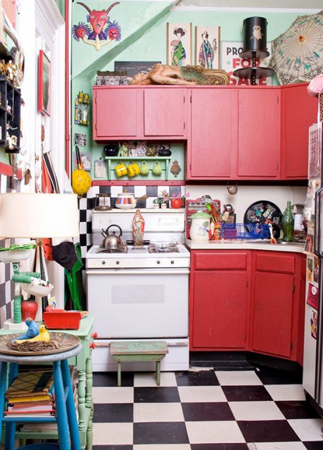 20 Ý tưởng tuyệt vời cho phòng bếp nhỏ y tuong nha bep nho 10