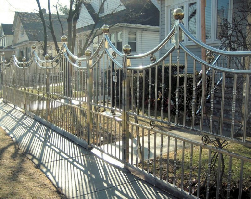 Mẫu hàng rào cho các căn biệt thự