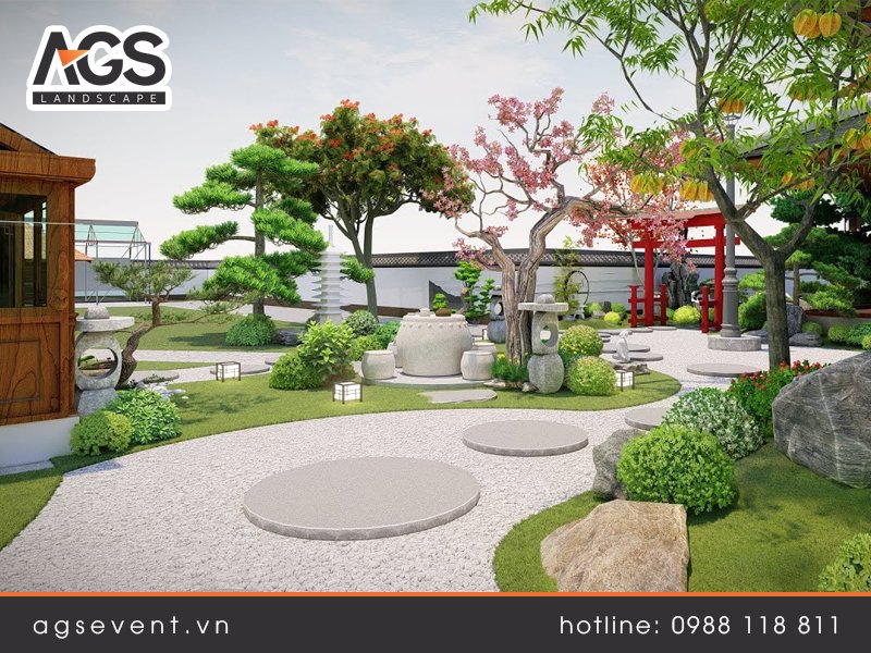 Công ty AGS Landscape tư vấn thiết kế thi công sân vườn chuyên nghiệp thiet ke thi cong san vuon 3