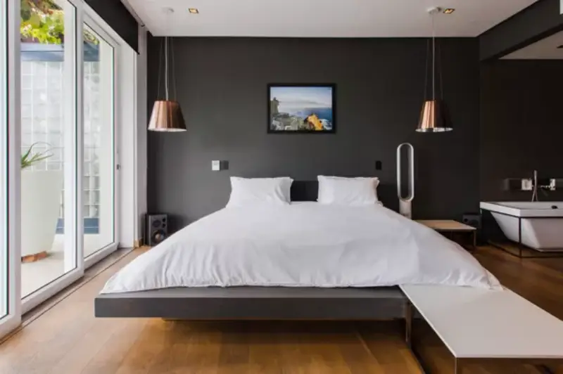 phòng ngủ hiện đại theo phong cách tối giản 