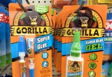 Home keo sieu dinh gorilla super glue gel